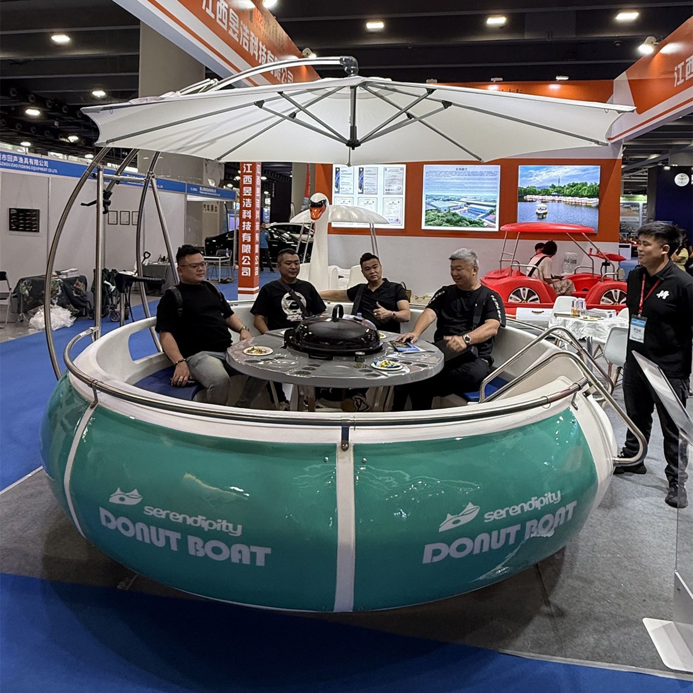 bbqboat company in the exhibition bbqboat company in the exhibition