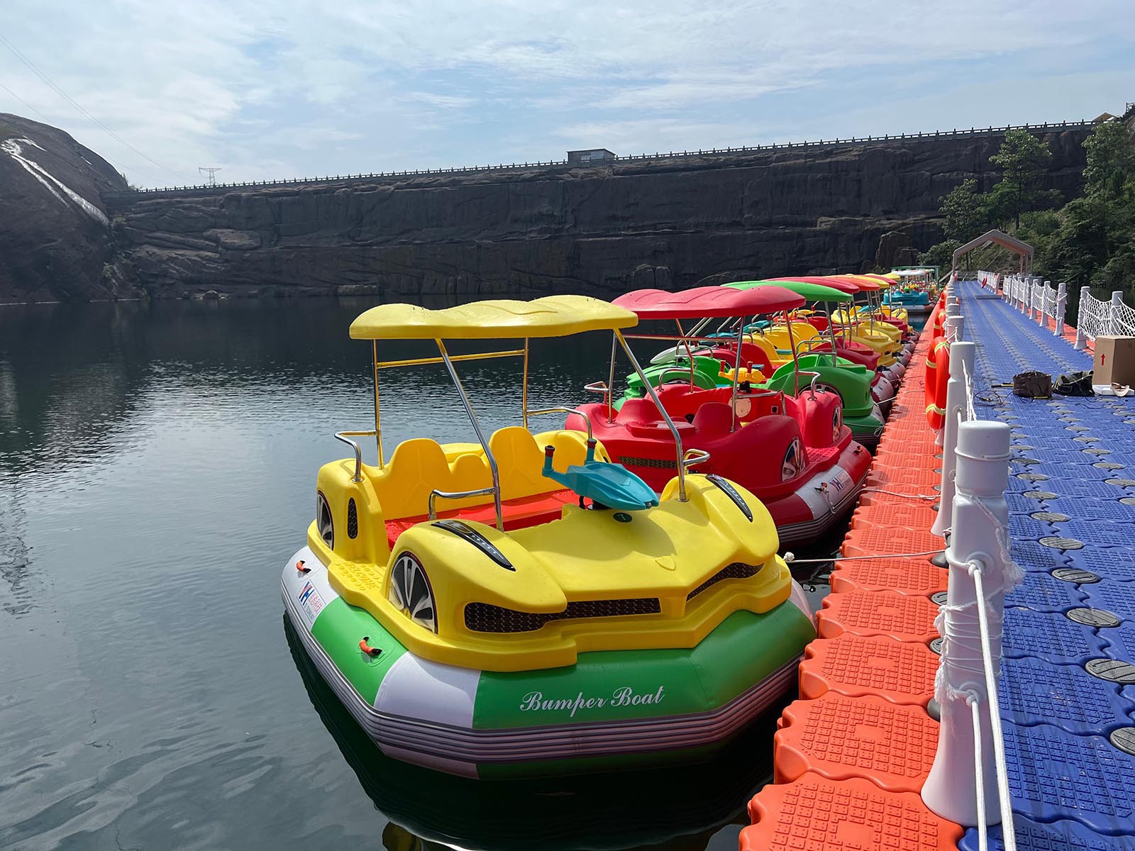 lake bumper boat lake bumper boat